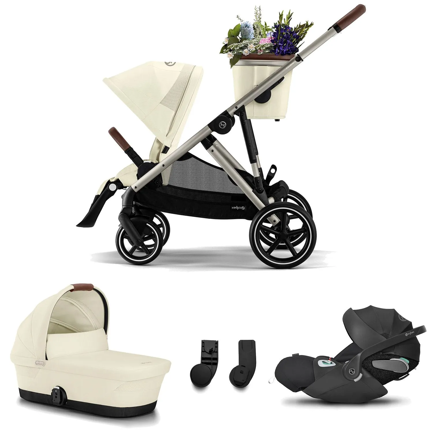 Trio Gazelle S 2 + nacelle + Cloud Z2 i-Size